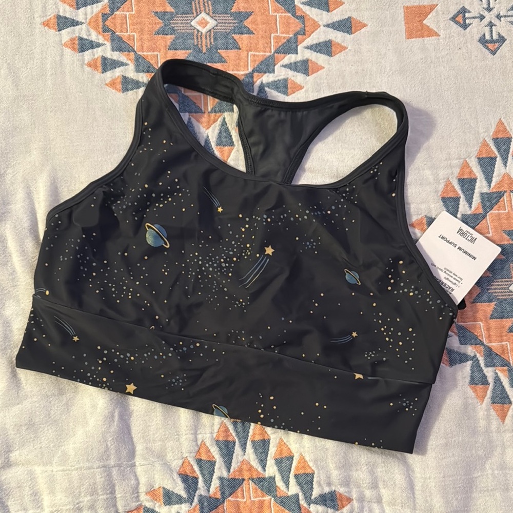 Victoria’s Sports Bra with Celestial Print
